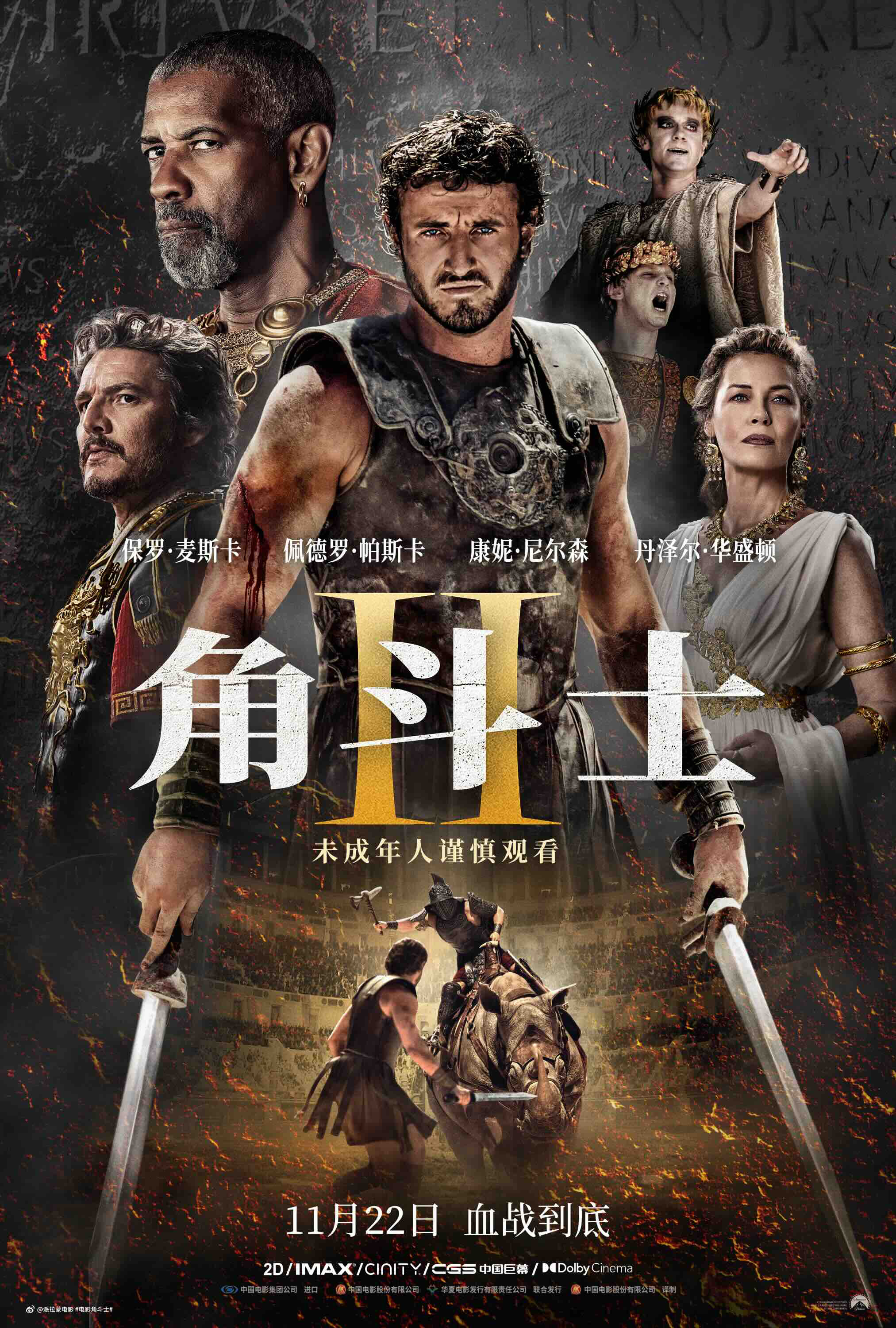 《角斗士2》百度网盘资源下载迅雷下载[mp4]4K蓝光高清[HD1080P国语中字]插图